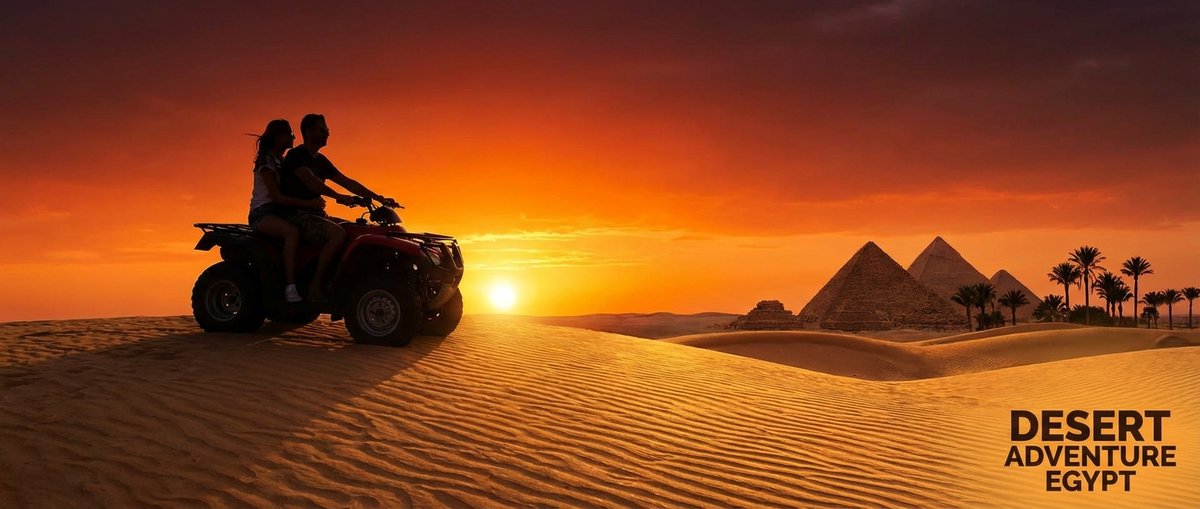 Hurghada Quad Tour bei Sonnenuntergang